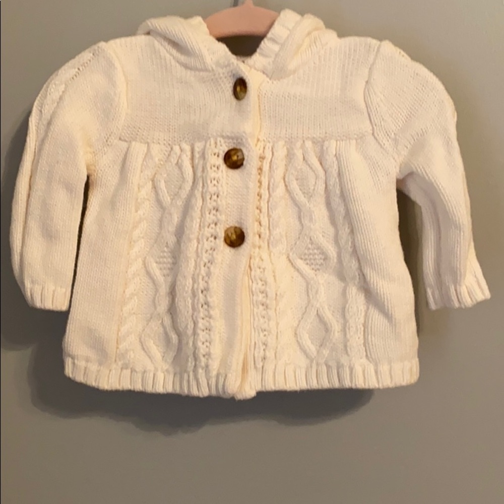 Soft cream sweater